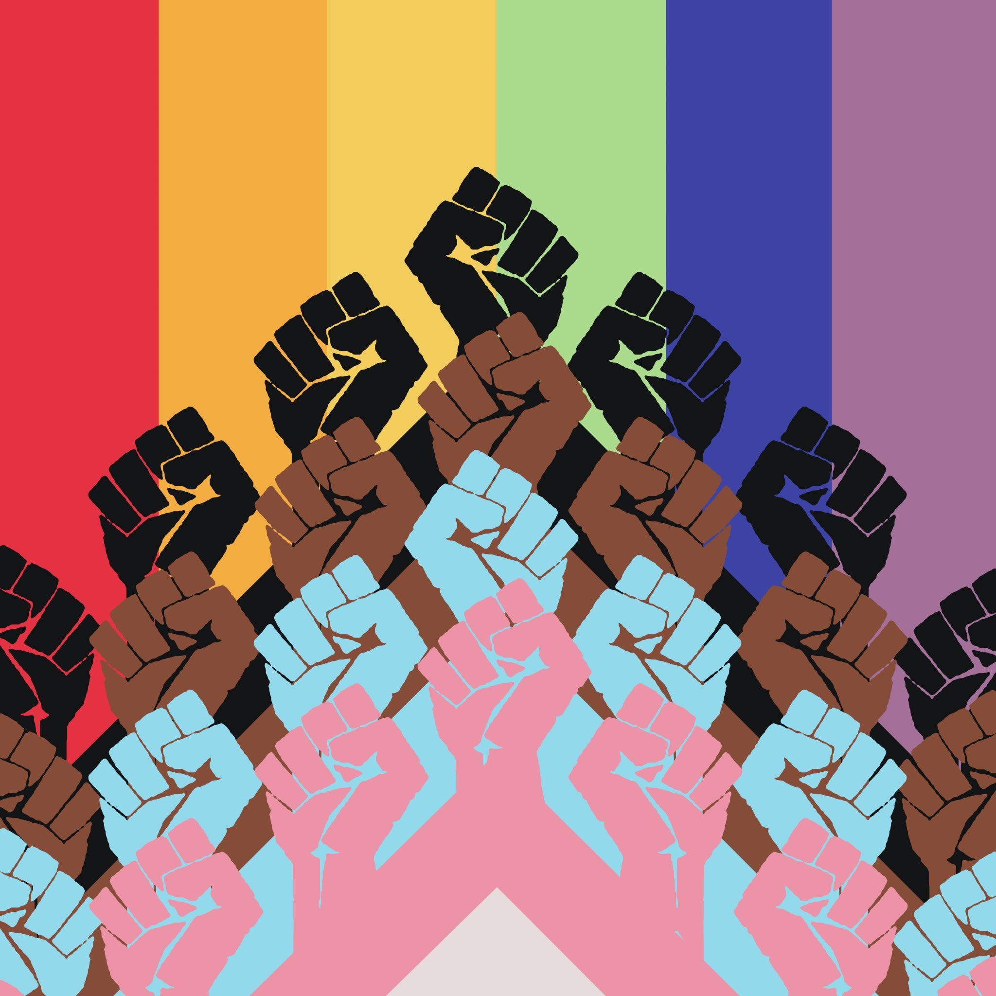 anti racist resources flag