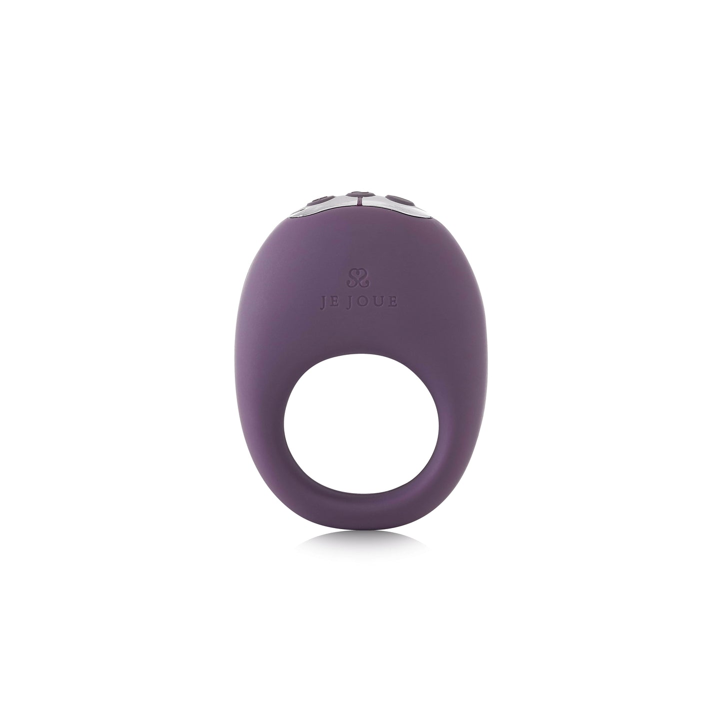 Mio purple vibrating cock ring stood up