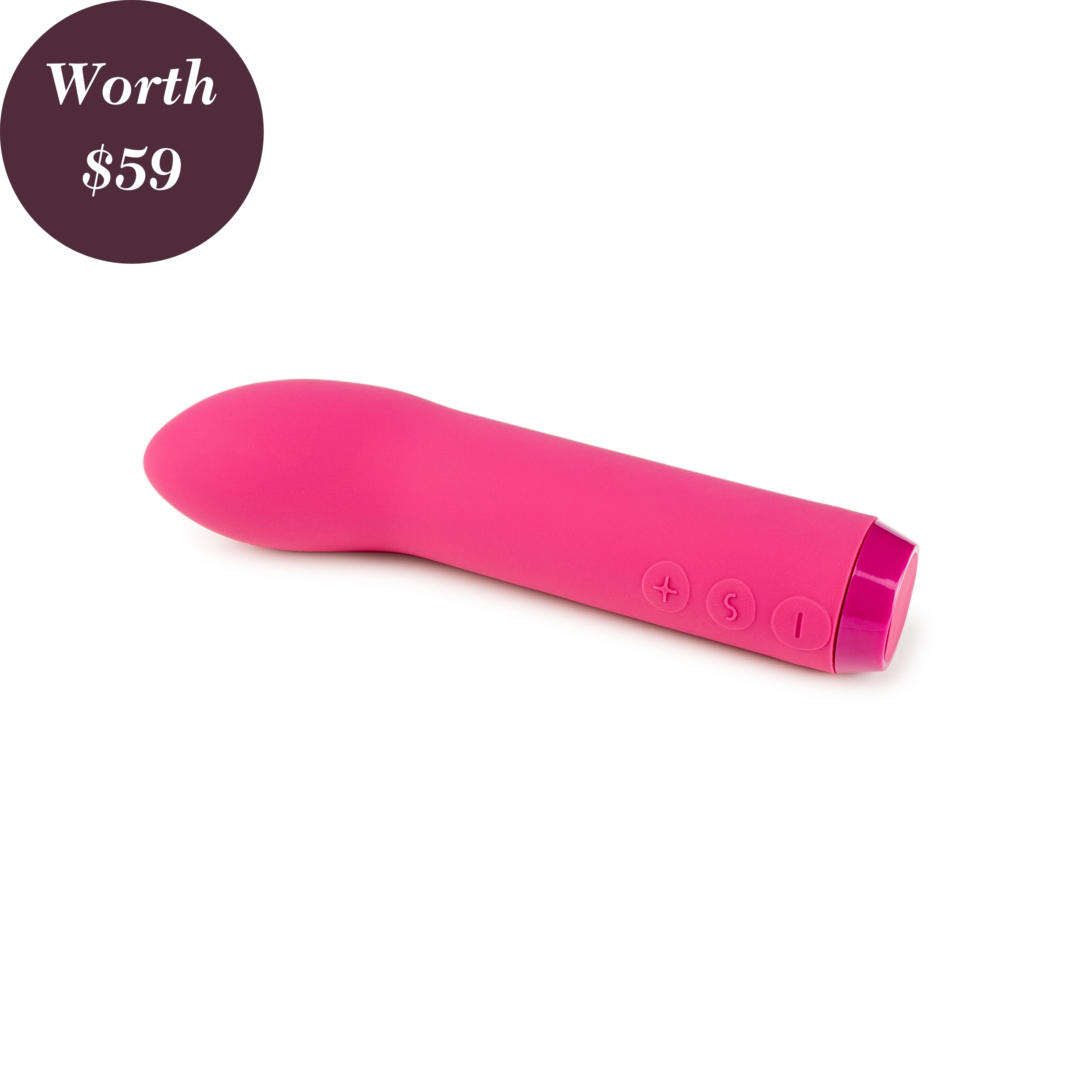 G Spot Bullet Vibrator in Fuchsia