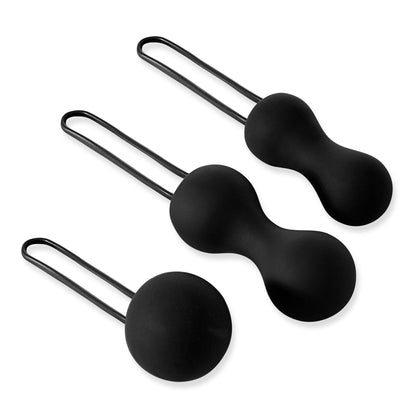 Ami Black Kegel Set on white background