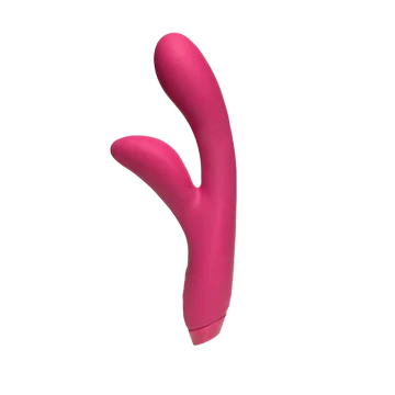 Hera Rabbit Vibrator in pink on white background