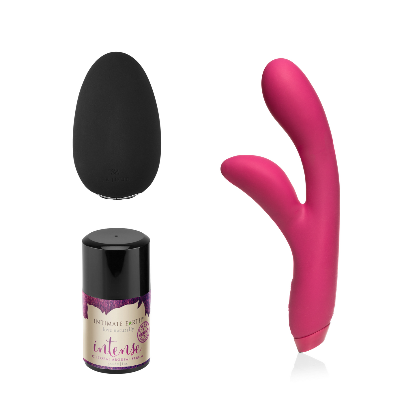 Je Joue Vibrator bundle items on white background