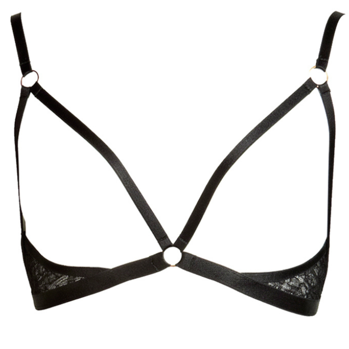 Annabel Harness Bra white background