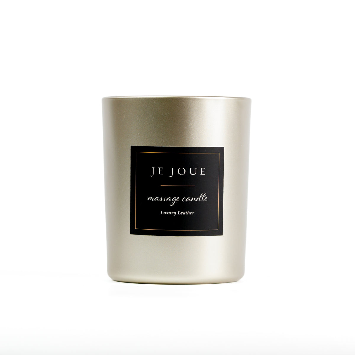 Je Joue Luxury Massage Candle - Luxury Leather