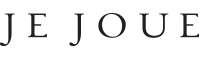 Je Joue Logo black on white background