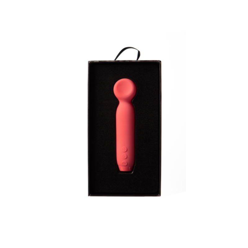 Vita Vibrator in Watermelon Pink in black box