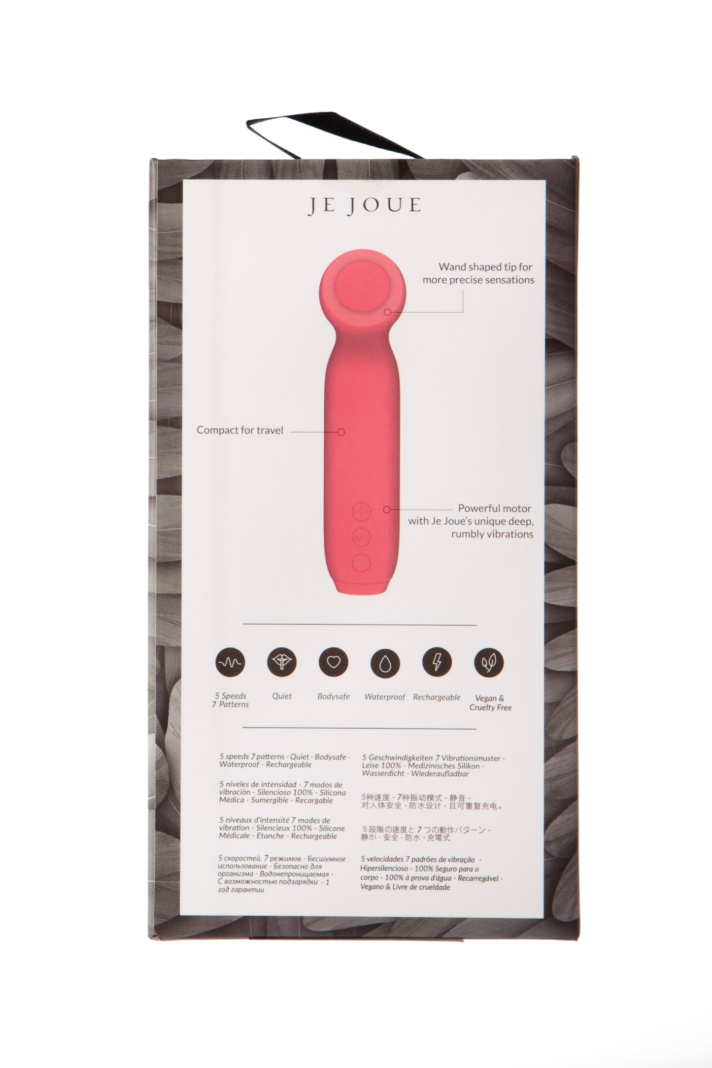 Pink Watermelon Vita vibrator back of box