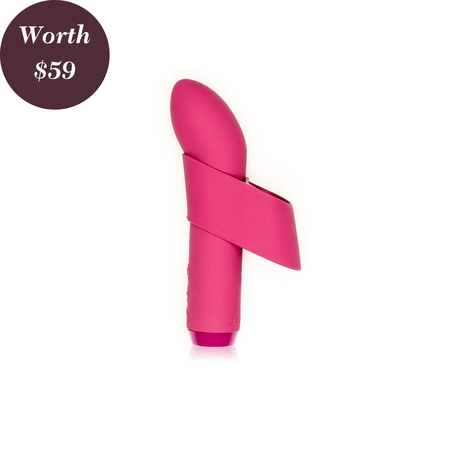 G Spot Vibrator with finger sleeve