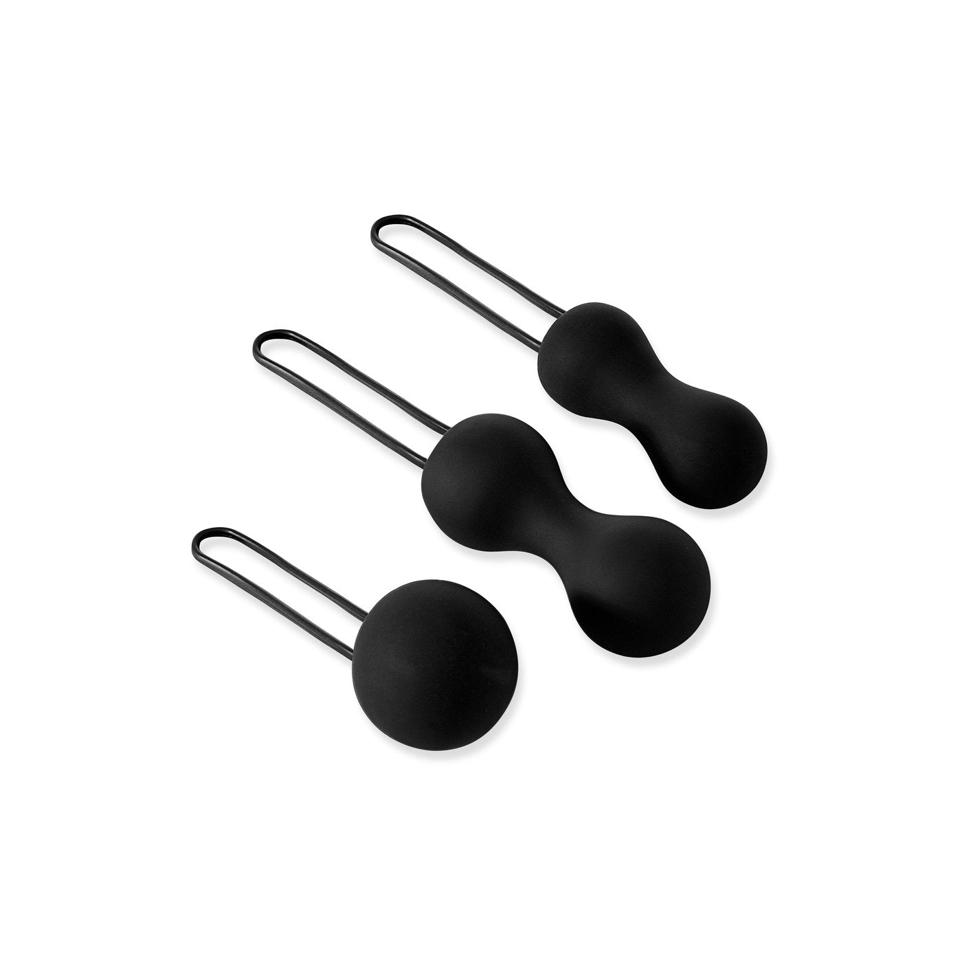 Ami Kegel Set in black on white background