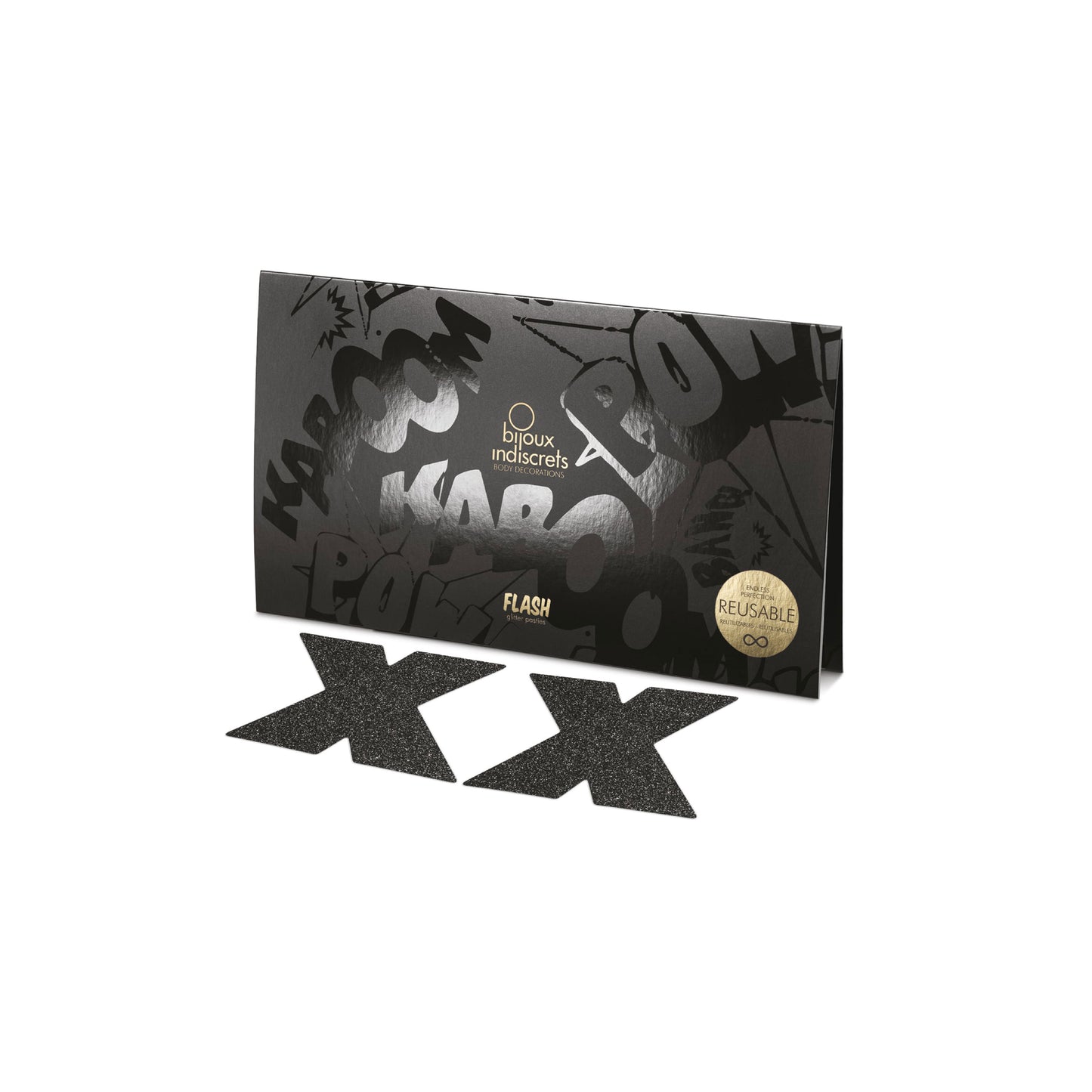 Flash Cross Nipple covers with box
