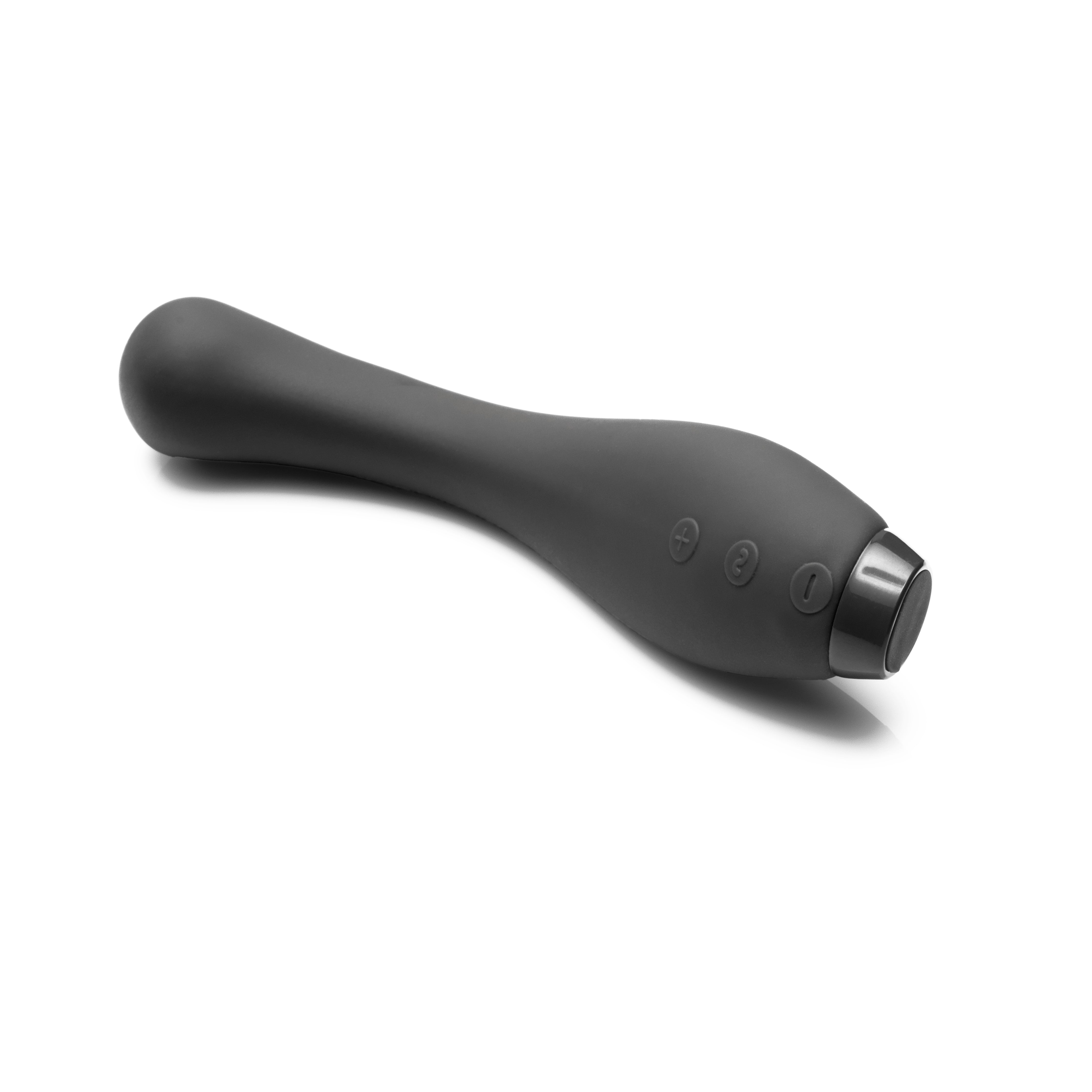 Juno Flex Vibrator in black on white background