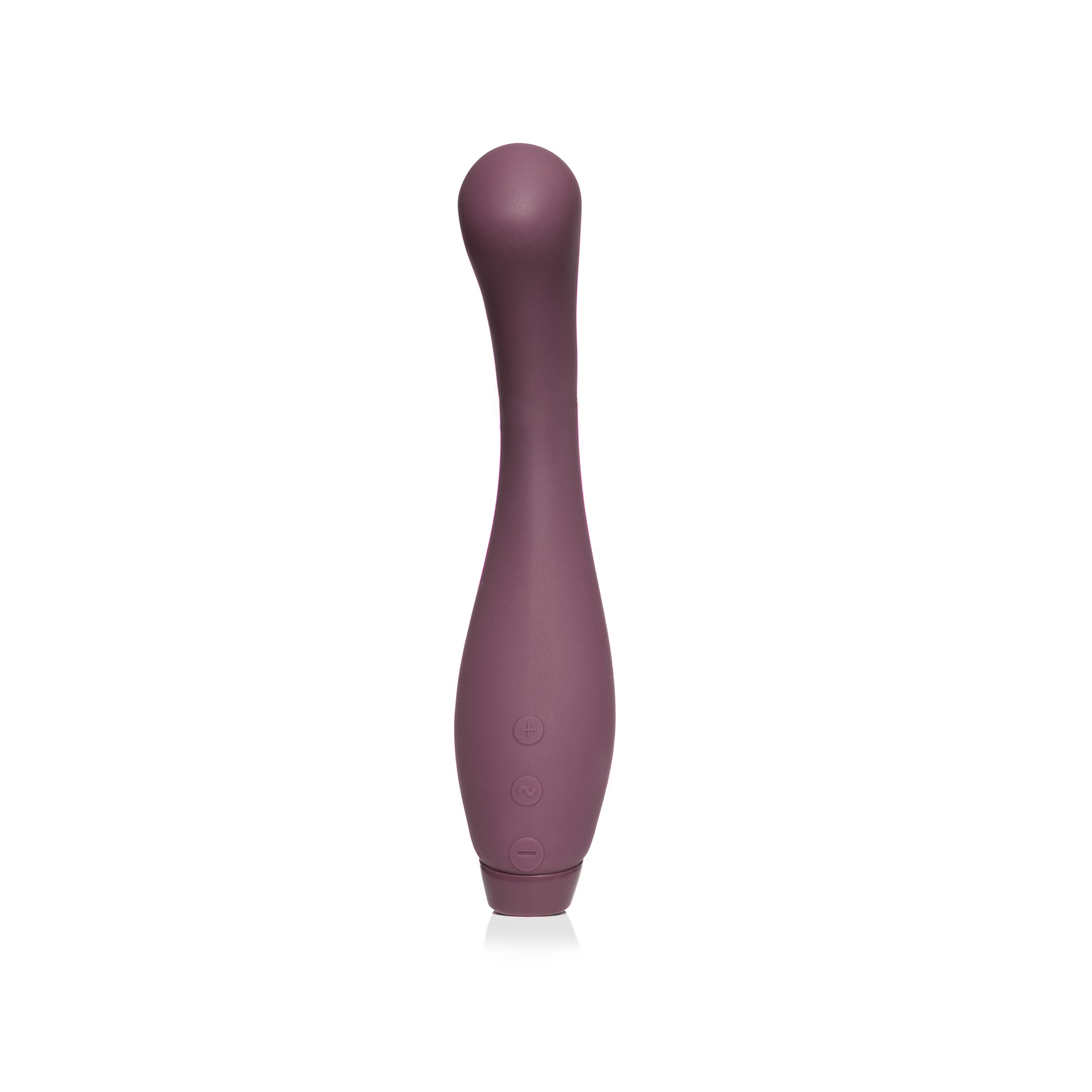 Purple Juno vibrator stood up 