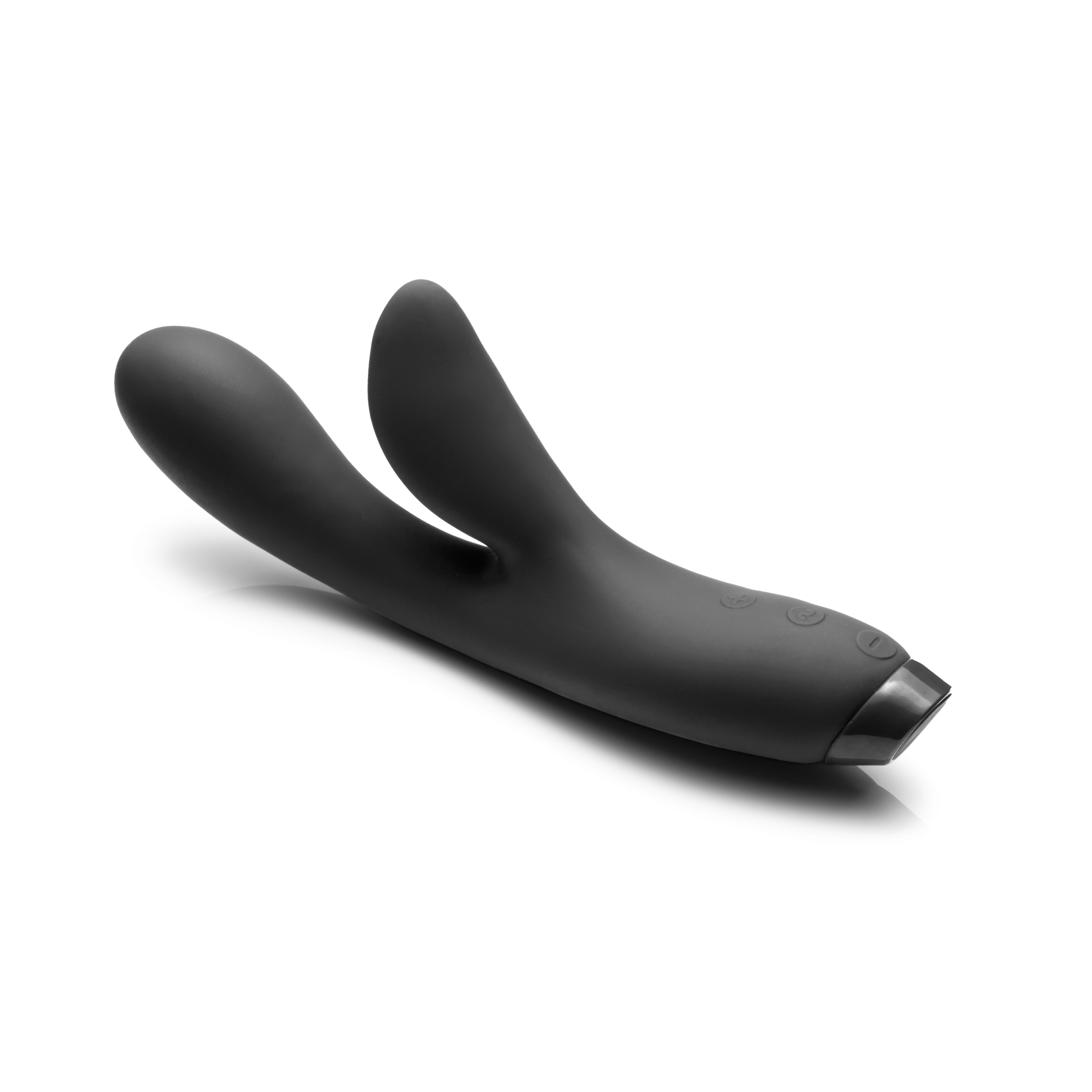 Black Hera vibrator on white background