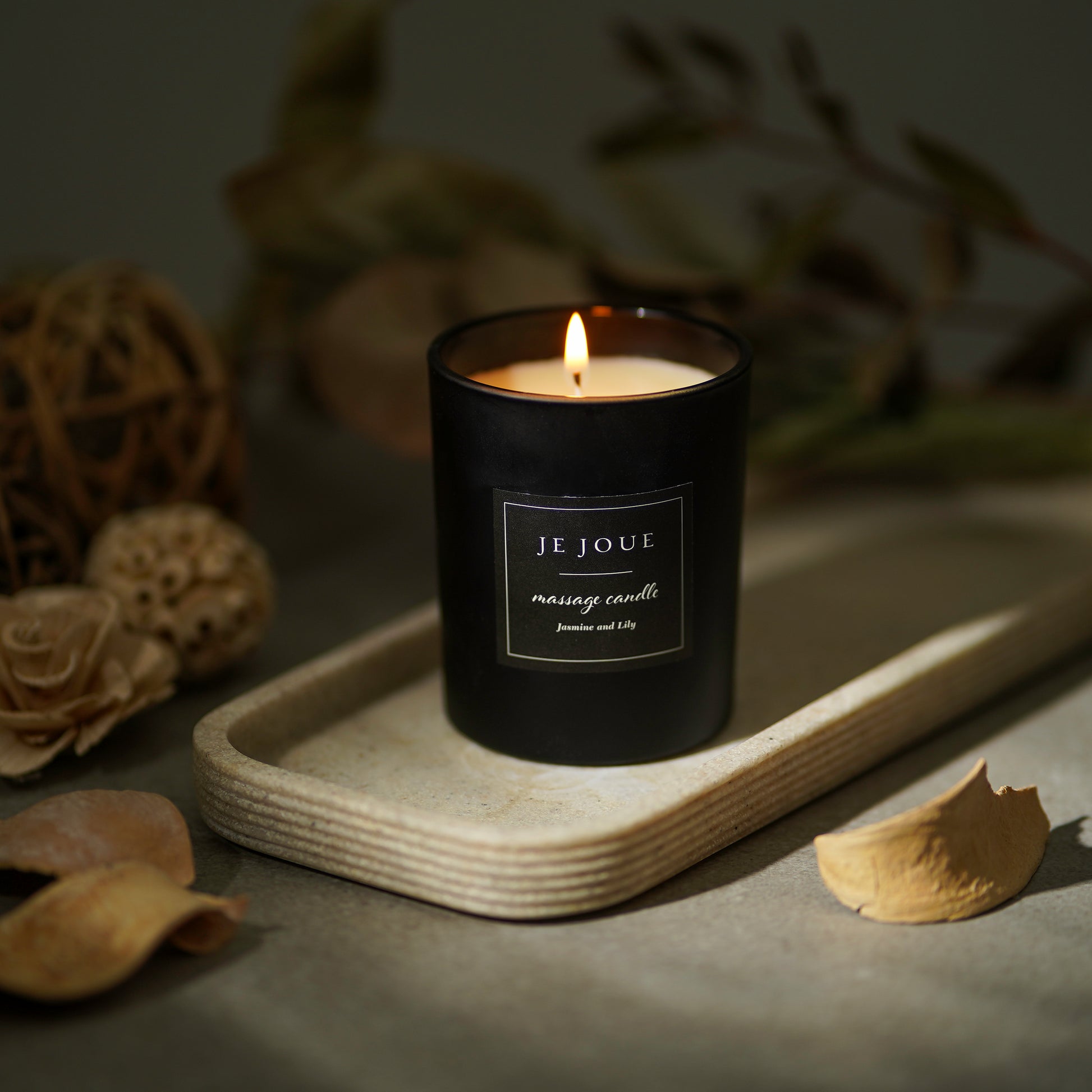 Je Joue Massage Candle - Jasmine Lily