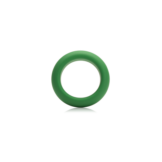 Green Silicone Cock Ring Front Profile