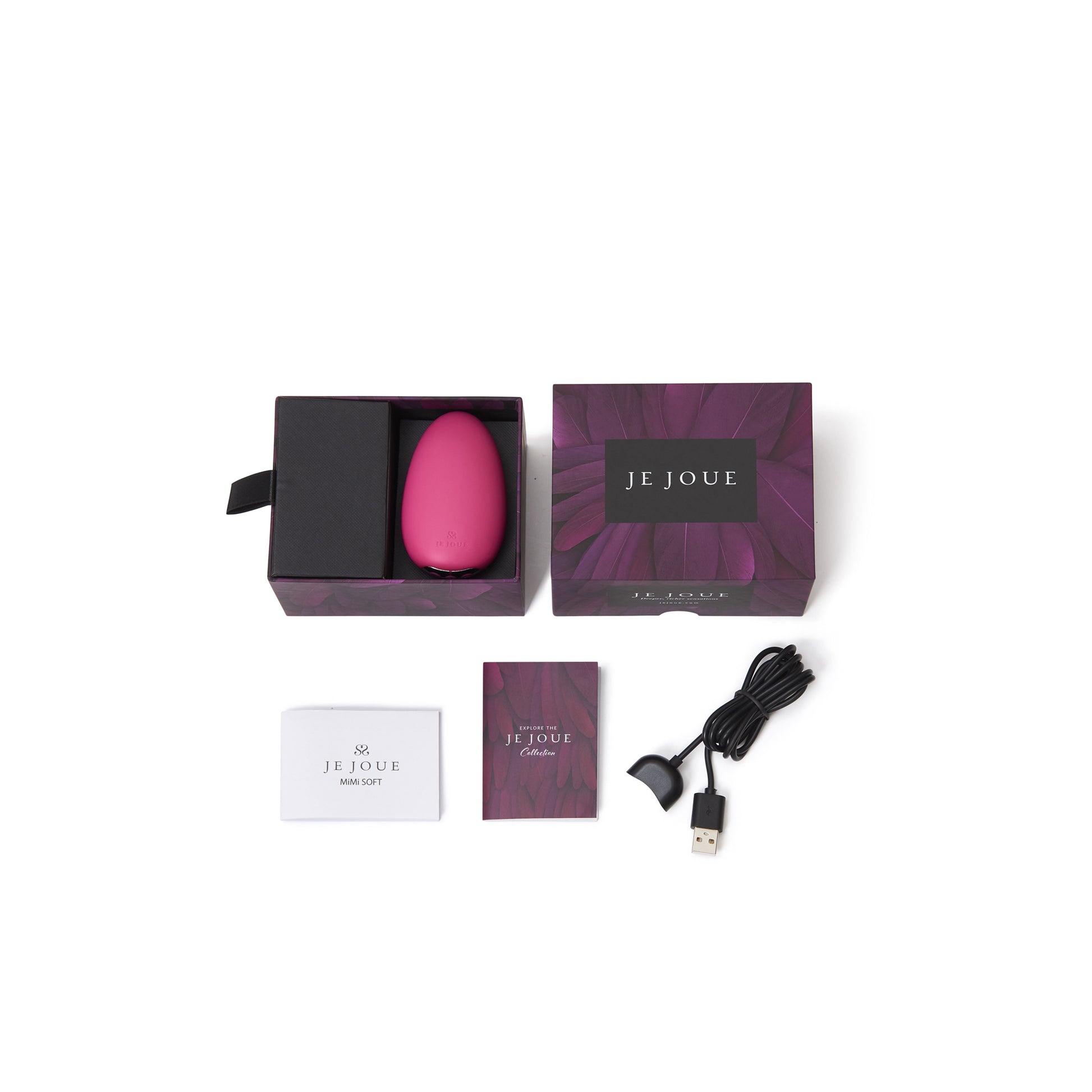 Pink Mimi Vibrator in box with accessories 