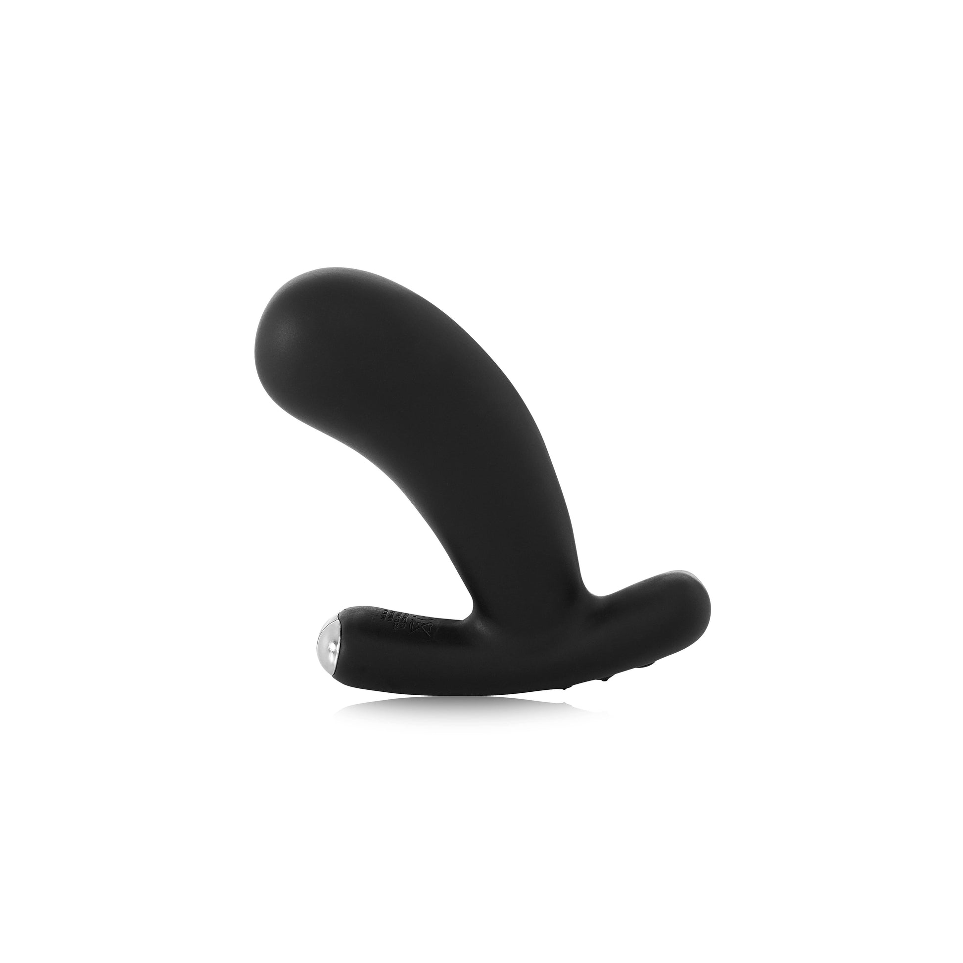 Black Nuo Vibrating Butt Plug side view