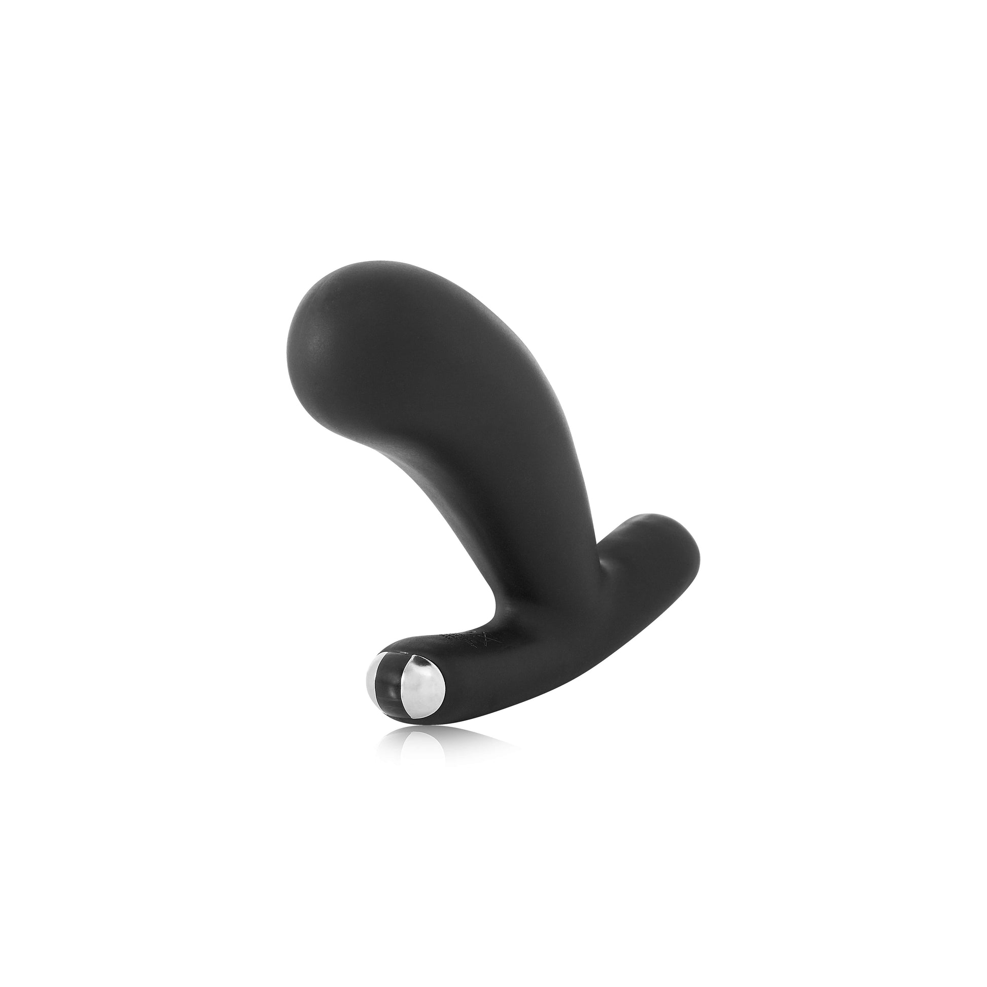 Black Nuo Vibrating Butt Plug side view