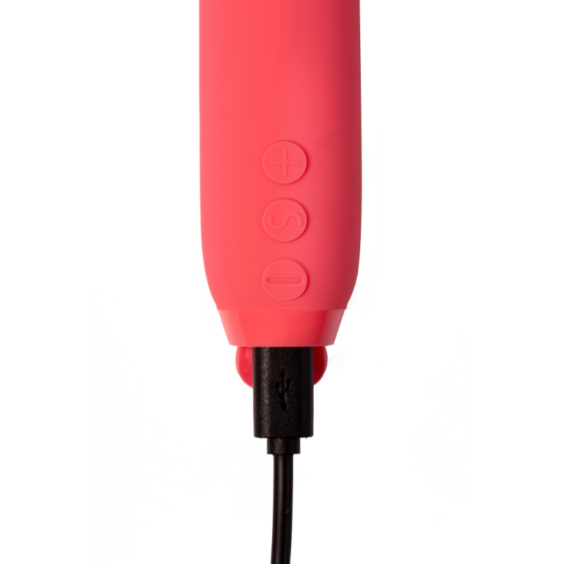 Pink Watermelon Vita Bullet Vibrator on charge