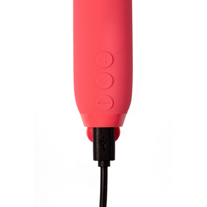 Pink Watermelon Vita Bullet Vibrator on charge