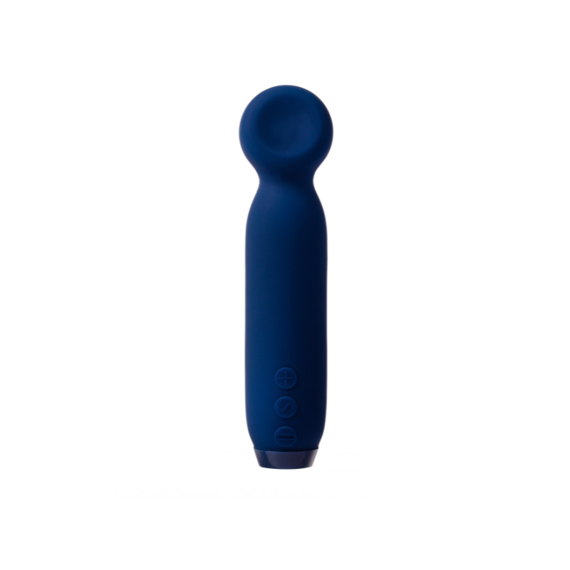 Vita Vibrator in blue on white background