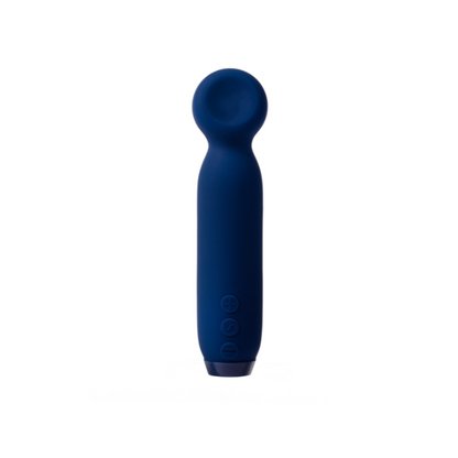 Vita Vibrator in blue on white background
