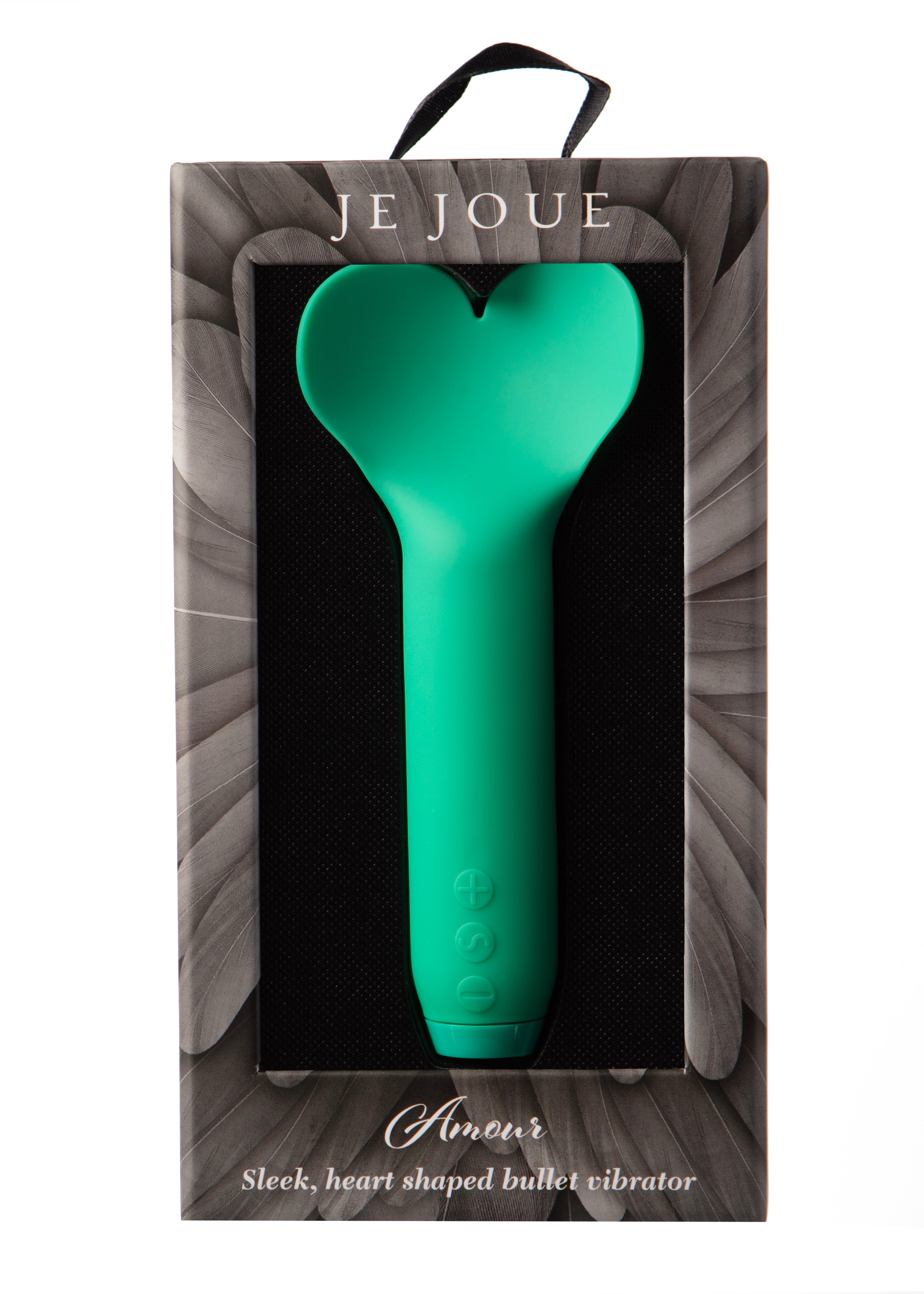 Emerald Green Amour Vibrator in box